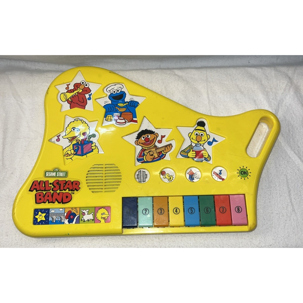 Vintage Sesame Street “All Star Band” Keyboard 1991 **works**